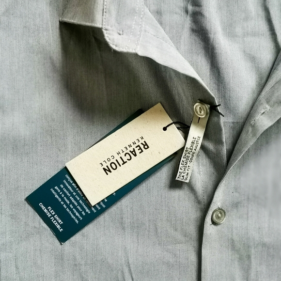 Kenneth Cole BNWT men's Button down shirt - Picture 8 of 8